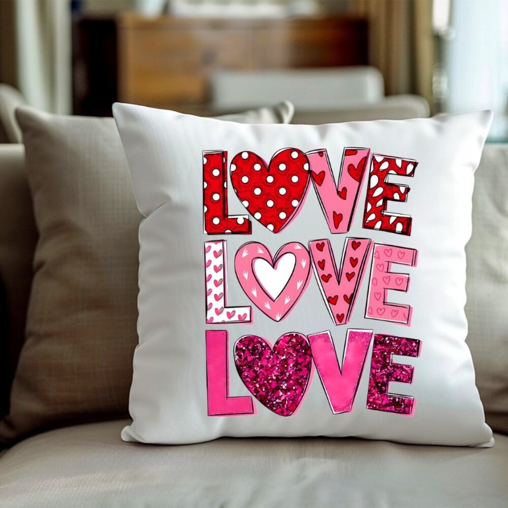 Love pillow covers
